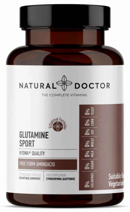 GLUTAMINE SPORT aminoacizi sub forma libera Natural Doctor