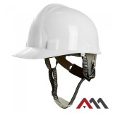 Cumpara ieftin Casca de protectie Walter, prindere cu banda ajustabila, culoare ALB