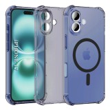 Cumpara ieftin Husa iPhone 17 6.3 Silicon Magsafe Fumuriu Negru