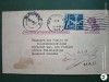 Carte postala corespondenta stiintifica ,academica , exceptionala, Circulata, Printata, ART