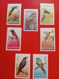 NICARAGUA, PĂSĂRI - SERIE COMPLETĂ MNH