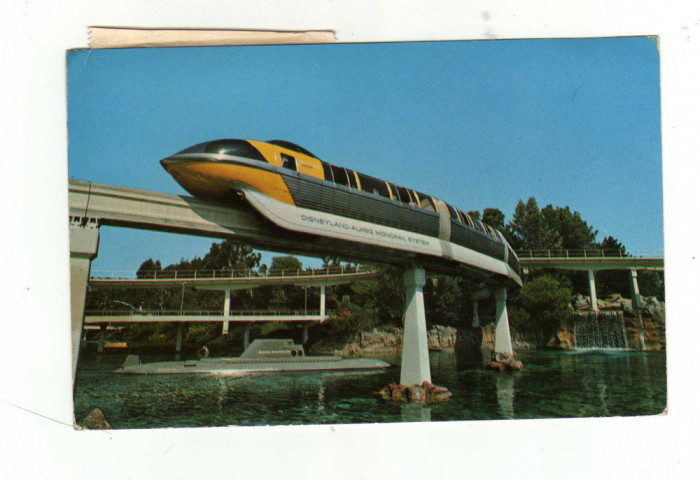 FELICITARE DISNEYLAND TREN SUSPENDAT SUBMARIN FRANCATURA MECANICA USA