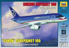 Zvezda 7009 - 1:144 Sukhoi Superjet 100 foto