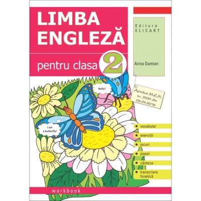 Limba engleza pentru clasa a 2-a. Workbook foto