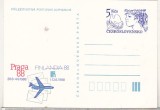 bnk cp Cehoslovacia - Praga `88 Finlandia `88 - necirculata - marca fixa