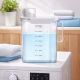 Recipient Detergent cu Dozator, 3L, Transparent, CMCLASS