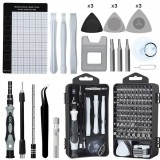 Kit surubelnita, DBG, 115 elemente, Negru/Argintiu