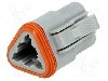 Conector auto, AT, 3 pini, AMPHENOL - AT06-3S