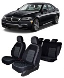 Cumpara ieftin Set Huse auto dedicate SERIA 5 F10 2010-2017 (BANCHETA FRACTIONATA), BMW