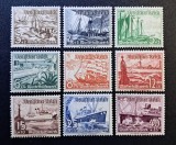 Germania (Deutsches Reich 1937) -Seria Completă "Winterhilfswerk - Navigație și Vase Germane" (3+2Pf - 40+35Pf) (MNH ) CLK1