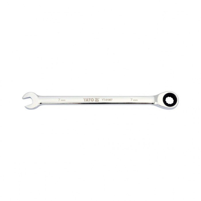 Cheie combinata cu clichet 7mm Yato YT-01907
