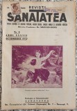 Revista Sanatatea// nr. 8, anul XXXVII, octombrie 1937