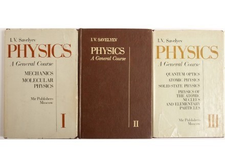 I.V. Savelyev - Physics. A General Course (Vol.1 +2 + 3)