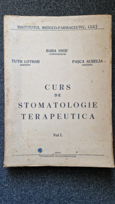 CURS DE STOMATOLOGIE TERAPEUTICA - Baba Iosif (vol. I) foto
