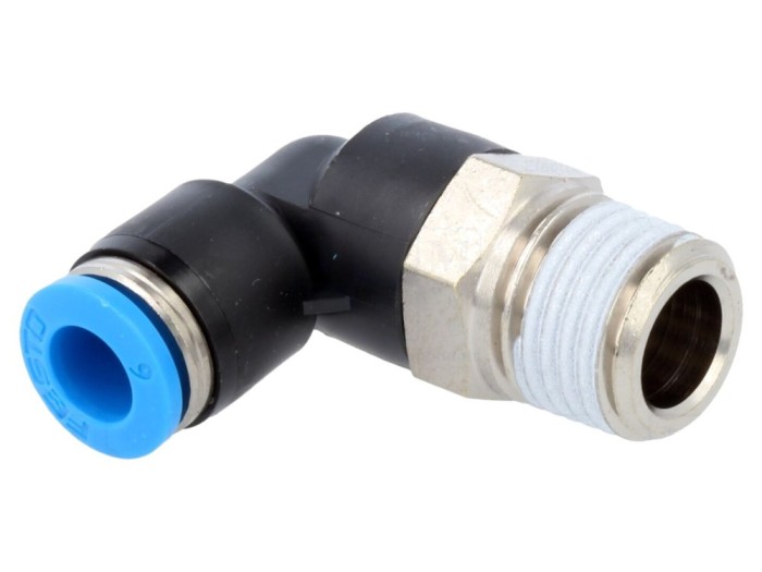 Conector Push-in 90&deg; QS 6mm