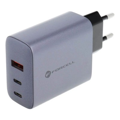 Incarcator retea Forcell F-energy GaN VT-42B usb type c x 2 65w foto