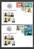 ROMANIA 2002 - ANIVERSARI - PERSONALITATI, FDC - LP 1580