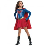 Costum Supergirl pentru fete 5-7 ani 110 - 122 cm, DC