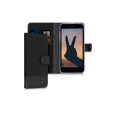 Husa pentru LG K8 (2018)/K9, Textil, Negru, 44550.73