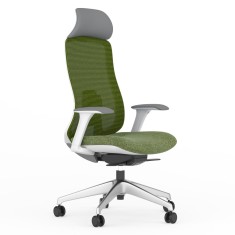 Scaun birou operational ergonomic prasinuos Lido HW Scaun birou Lido HW mesh prasinuos