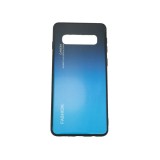 Husa samsung galaxy s10 hybrid back degrade, albastru, Flippy