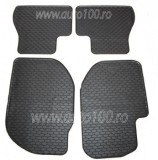Covorase Cauciuc Land Rover Freelander I (1996-2006) - Presuri Auto Interior, Fara Miros, Margine Protectie Inalta
