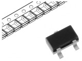 Senzor Hall Unipolar SOT23 3-24VDC 240-460Gs