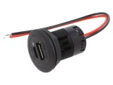 &Icirc;ncărcător Auto USB A și USB C, 3A, 5V, Negru, Pro Car