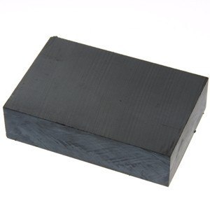 Magnet ferită bloc 60 x 40 x 15 mm foto