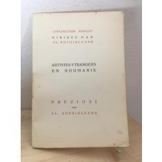 Al. Busuioceanu - Artistes Etrangers en Roumanie