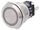 Comutator anti-vandalism SPDT 3A 240V alb