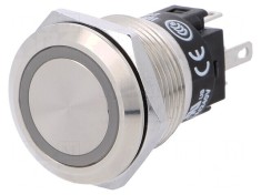 Comutator anti-vandalism SPDT 3A 240V alb