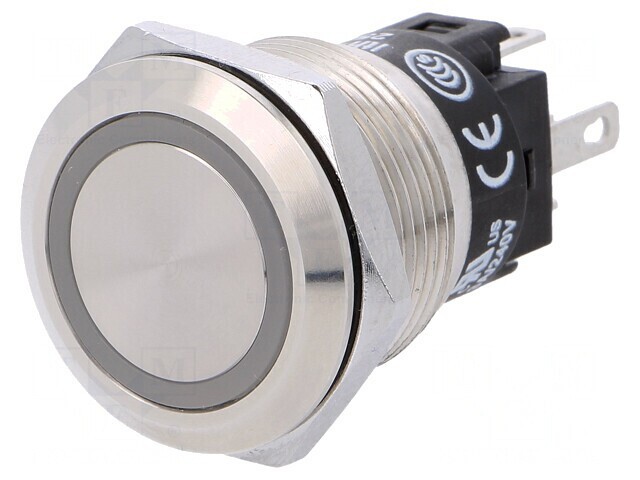 Comutator anti-vandalism SPDT 3A 240V alb