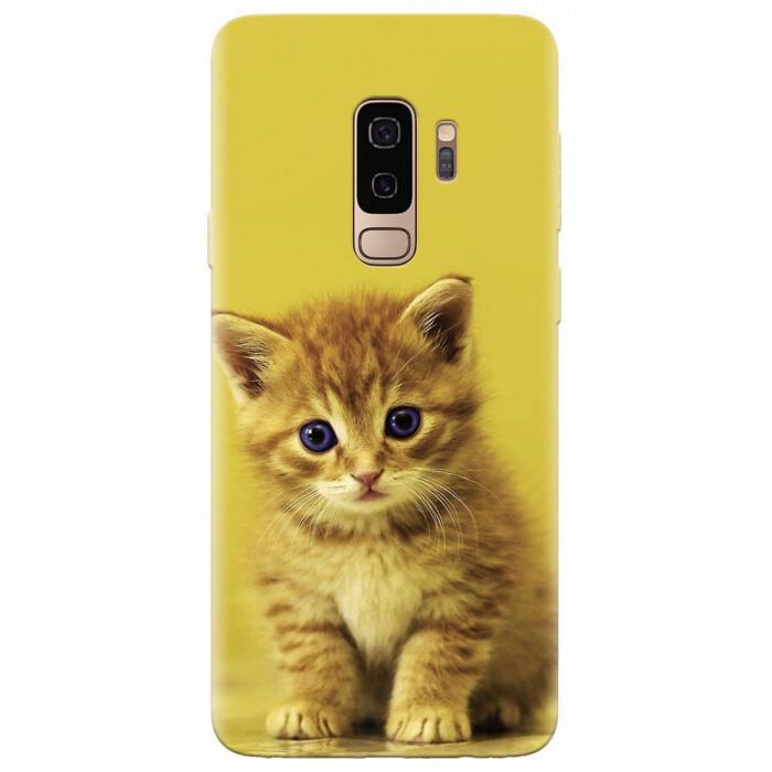 Husa silicon pentru Samsung S9 Plus, Baby Kitten