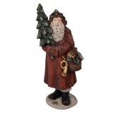 Cumpara ieftin Figurina Mos Craciun ceramica multicolora 39x30x93 cm