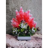 Copacel artificial roșu 25 cm