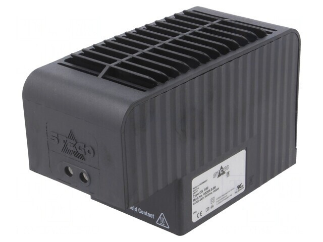 Suflantă de &Icirc;ncălzire 1kW 230V IP20 pentru Șină DIN 63m3/h