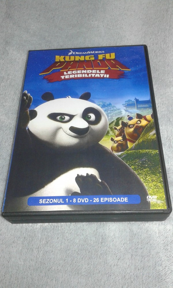 Kung-Fu Panda Legendele Teribilitatii - 8 DVD - Sezonul 1 - dublat romana |  arhiva Okazii.ro