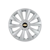Set 4 capace roti 14 inchi (R14) Delta Gri, Compatibile Cu Chevrolet
