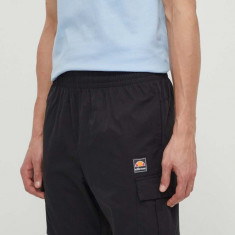 Ellesse pantaloni scurti Caprera Cargo Short barbati, culoarea negru, SHV17673