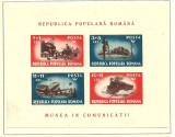 1948 - Munca in Comunicatii, bloc nestampilat