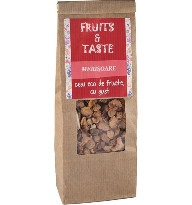 Ceai de Fructe Merisoare Bio 80 grame Fruits&amp;Taste