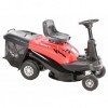 Mini tractoras pentru gazon GeoTech, 6.7 CP 3000 rpm, Inaltime taiere 35-75 mm, Pornire electrica, 5 viteze, Diametru 61 cm