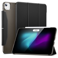Husa iPad Air 13 (2024) ESR Ascend Trifold, negru frost foto