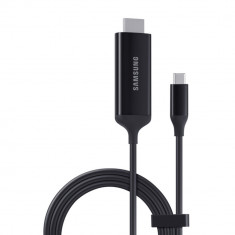 Adaptor cablu DeX, USB Type-C pentru HDMI 2.0, Negru foto