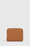Answear Lab portofel de piele femei, culoarea maro