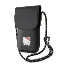 Geanta Hello Kitty Leather Daydreaming Cord, negru, HKOWBSKCDKK foto
