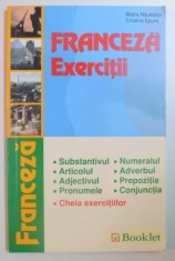 FRANCEZA. EXERCITII de MARIA NITULESCU , CRISTINA EPURE , 2007 * PREZINTA HALOURI DE APA foto