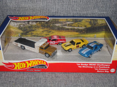 Lot diorama machete Hot Wheels - set Going to the Races 1:64 foto