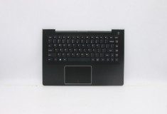 Carcasa superioara cu tastatura palmrest Laptop, Lenovo, IdeaPad U31-70 Type 80M5, 5CB0J30957, AM1BL000100, neagra, layout US